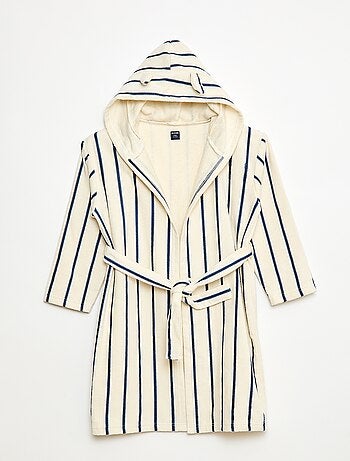 Robe de banho de algodão felpudo