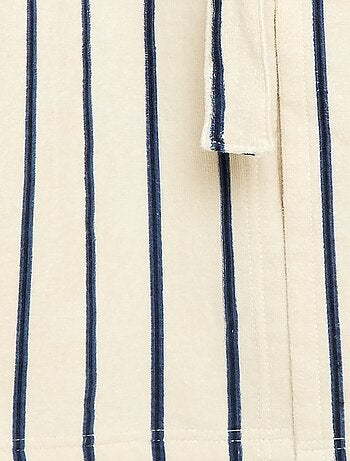 Robe de banho de algodão felpudo