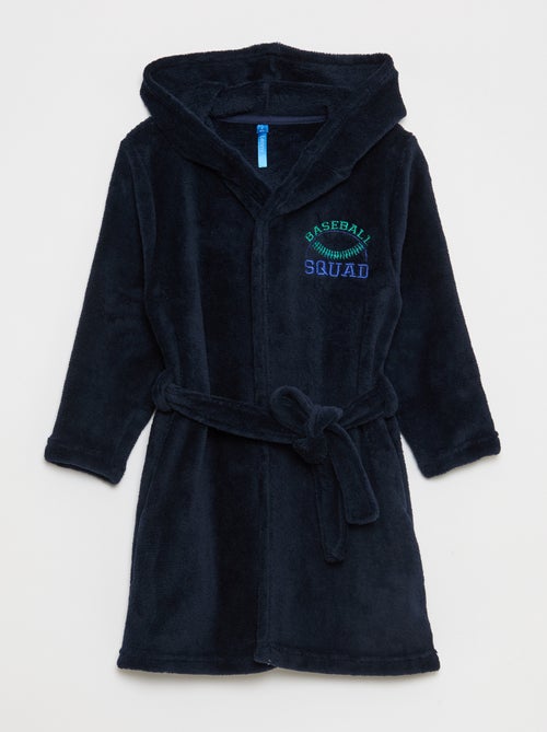 Robe de chambre em polar - Kiabi