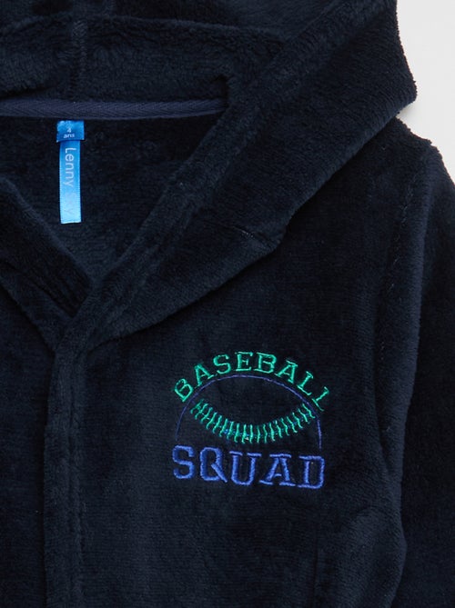 Robe de chambre em polar - Kiabi