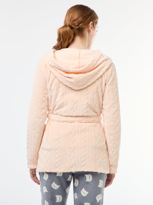 Robe de chambre macia em polar - Kiabi