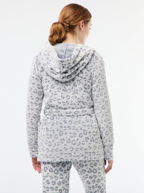 Robe de chambre macia em polar - Kiabi