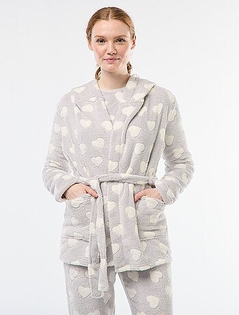 Robe de chambre macia em polar