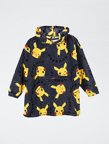 Robe de chambre "Pokémon" em polar com estampa total