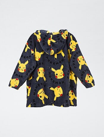 Robe de chambre "Pokémon" em polar com estampa total