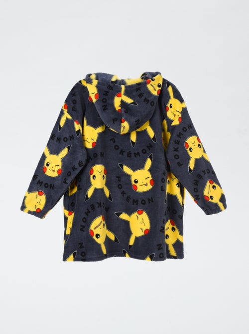 Robe de chambre "Pokémon" em polar com estampa total - Kiabi
