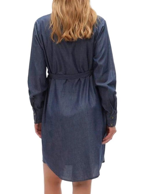 Robe de Gravidez Azul para Mulher Mamalicious Natalia - Kiabi