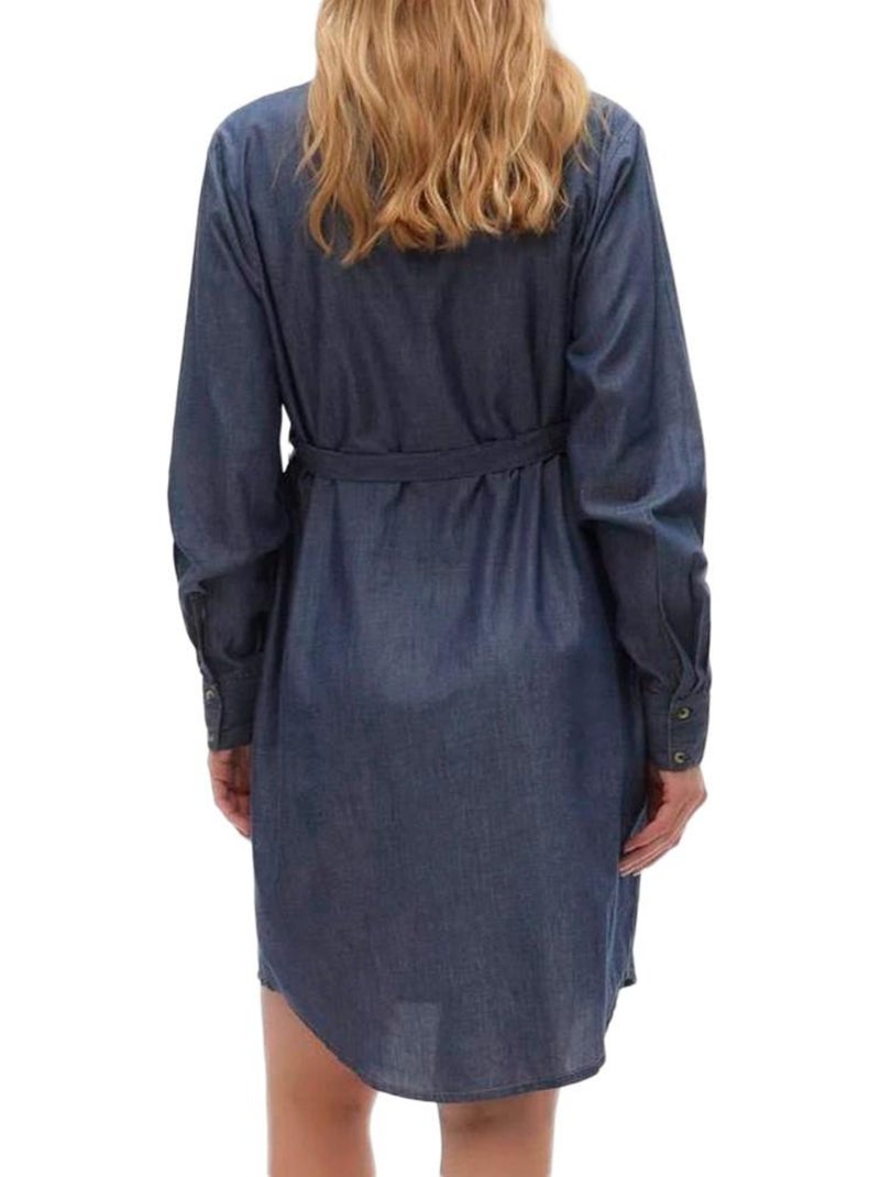Robe de Gravidez Azul para Mulher Mamalicious Natalia Azul - Kiabi