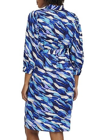 Robe de Gravidez Azul Vero Moda Maternity Kleo para Mulher