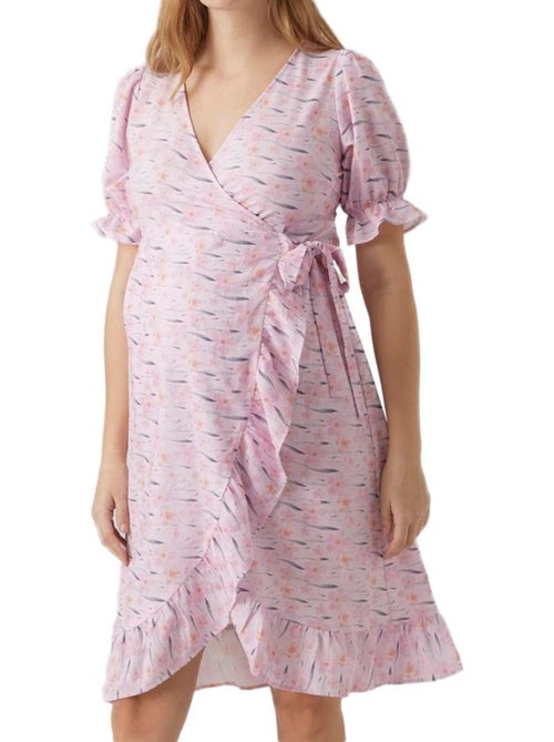 Robe de Gravidez Rosa para Mulher Mamalicious 20018715 - Kiabi Robe de Gravidez Rosa para Mulher Mamalicious 20018715 - Kiabi
