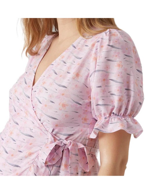 Robe de Gravidez Rosa para Mulher Mamalicious 20018715 - Kiabi Robe de Gravidez Rosa para Mulher Mamalicious 20018715 - Kiabi