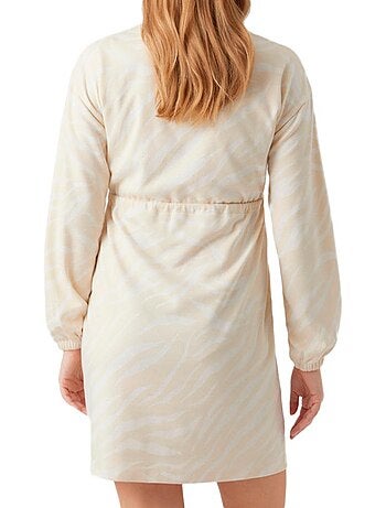 Robe de Grossesse Mamalicious Yates Mary Bege para Mulher
