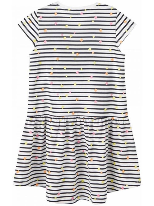 Robe de Menina Name it Frida Branca às Riscas - Kiabi Robe de Menina Name it Frida Branca às Riscas - Kiabi