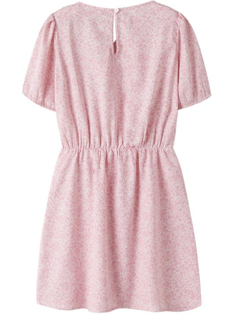 Robe de Menina Name It Nkffany Rosa/Branca Rosa - Kiabi