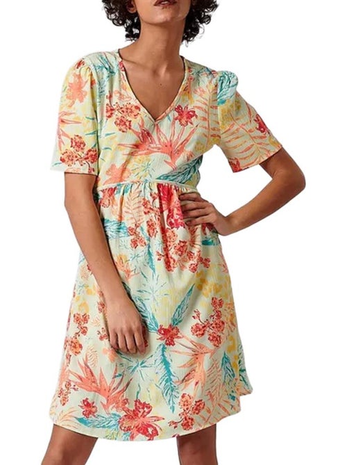 Robe de Mulher Verde Florida Kaporal CADILE - Kiabi Robe de Mulher Verde Florida Kaporal CADILE - Kiabi