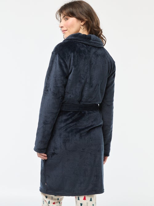 Robe de quarto em polar - Kiabi