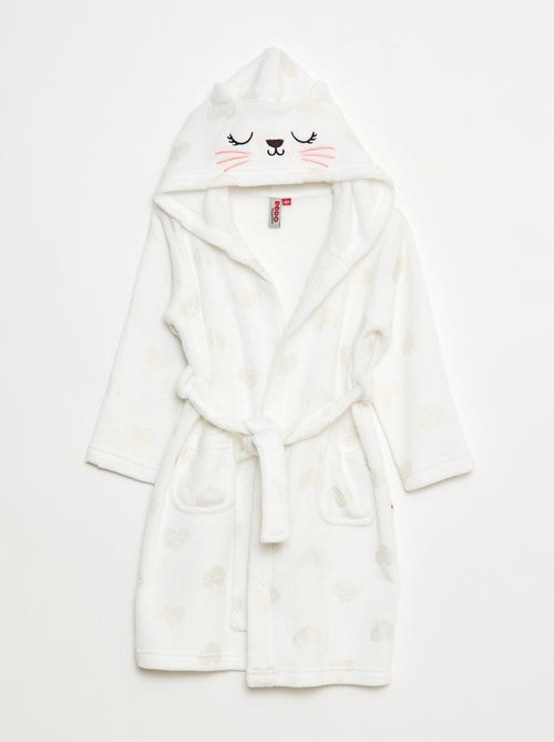 Robe de quarto em polar - Kiabi