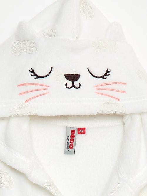 Robe de quarto em polar - Kiabi