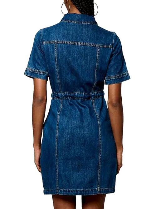 Robe Jeans Azul Médio Kaporal Brat para Mulher - Kiabi Robe Jeans Azul Médio Kaporal Brat para Mulher - Kiabi