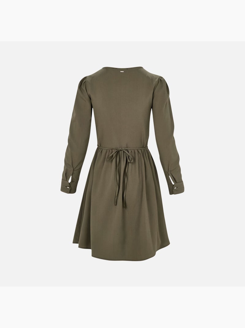 Robe Kaki Kaporal Brive para Mulher Verde cáqui claro - Kiabi