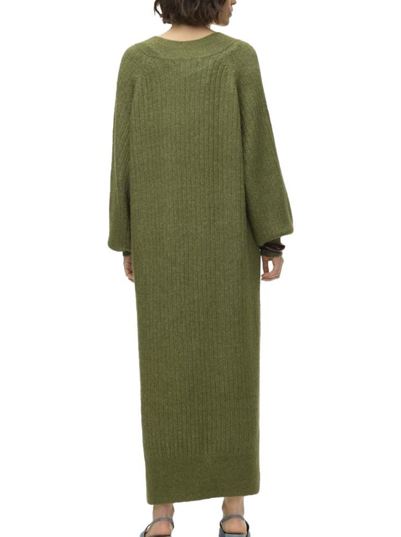 Robe Kaki Vero Moda Philine para Mulher Verde cáqui claro - Kiabi