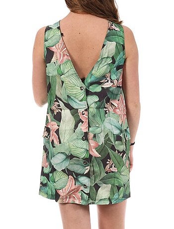 Robe Kaporal Benae Verde e Rosa para Mulher