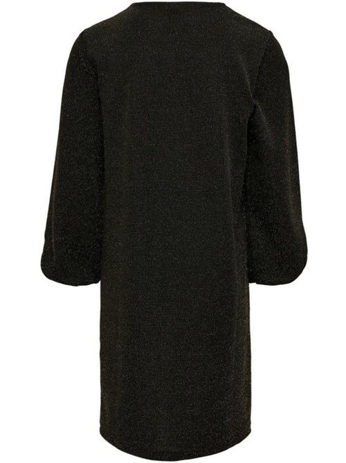 Robe Kids Only Queen para Menina Preta/Dourada - Kiabi Robe Kids Only Queen para Menina Preta/Dourada - Kiabi