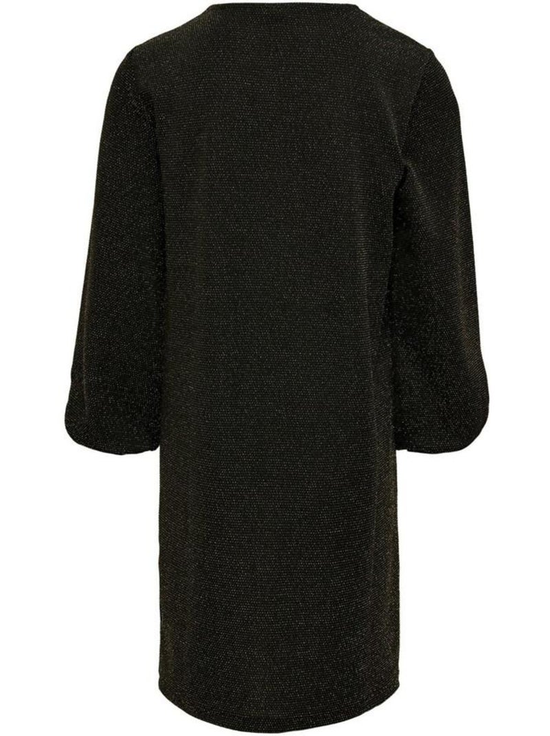 Robe Kids Only Queen para Menina Preta/Dourada Preto - Kiabi