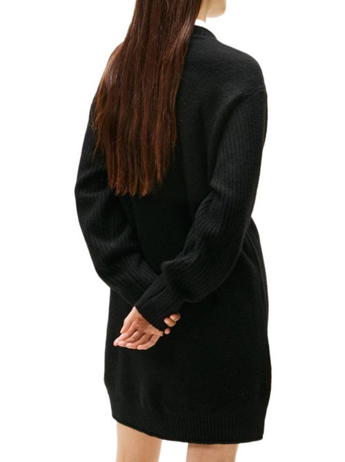Robe Preta para Mulher Tommy Hilfiger DW0DW21462 - Kiabi Robe Preta para Mulher Tommy Hilfiger DW0DW21462 - Kiabi