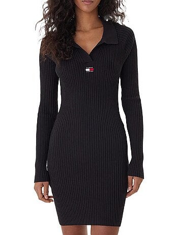 Robe Preta Tommy Hilfiger para Mulher DW0DW22183