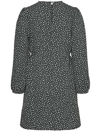 Robe Verde com Corações para Menina Vero Moda Banny