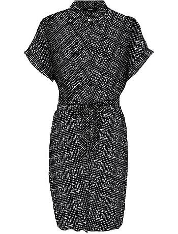 Robe Vero Moda Easy Joy Preta para Mulher 10302043