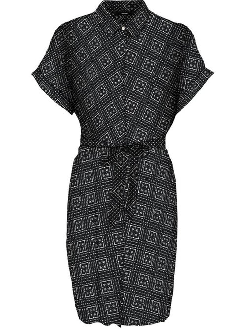 Robe Vero Moda Easy Joy Preta para Mulher 10302043 - Kiabi