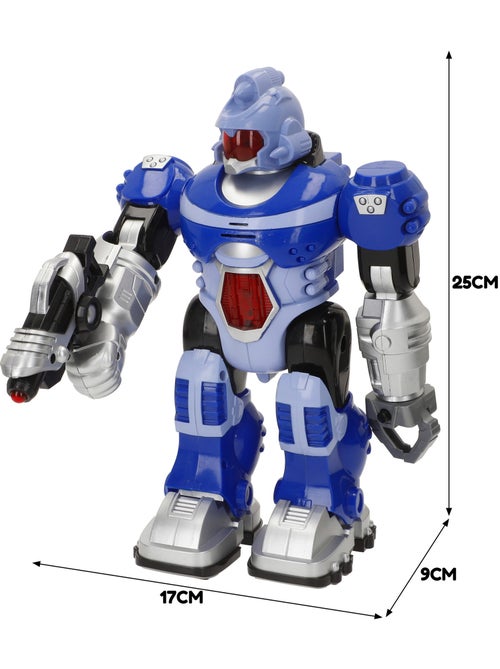 Robô de brinquedo com luz e som warriors - Kiabi