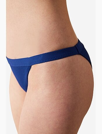 Romina cueca de biquíni super texturizada penti
