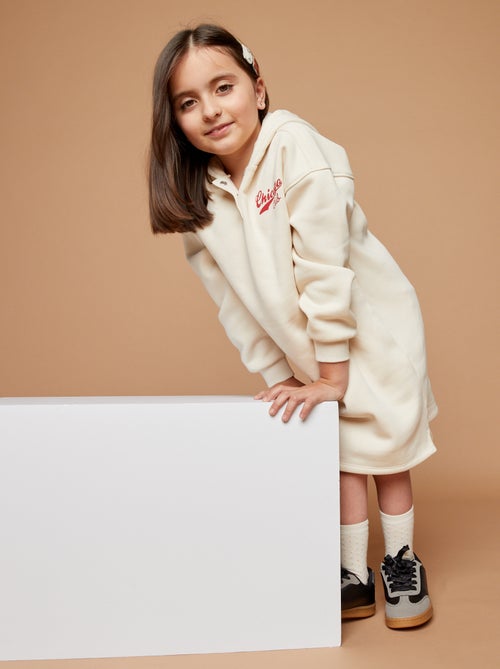 Rosa sweatshirt com capuz - So Easy - Kiabi