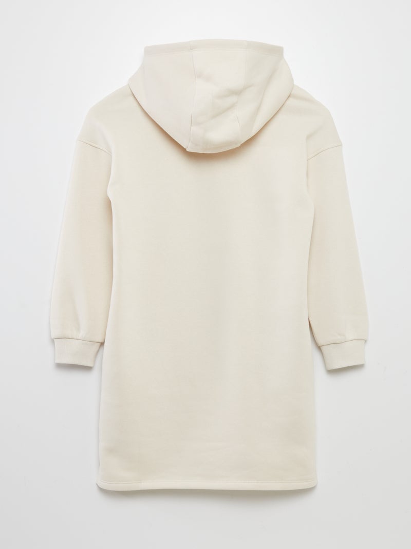 Rosa sweatshirt com capuz - So Easy BRANCO - Kiabi