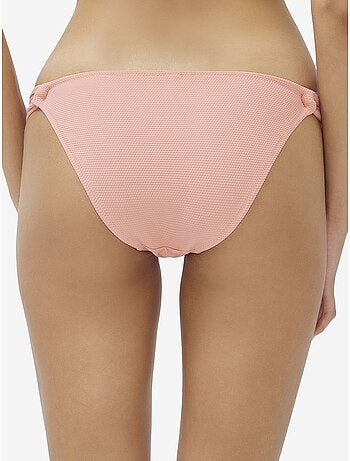 Rosey cueca de biquíni com babado lateral penti