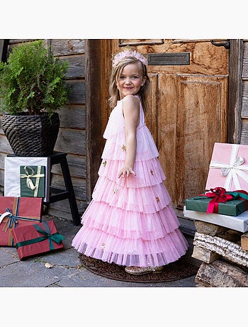 Roupa de princesa de natal para criança | great pretenders