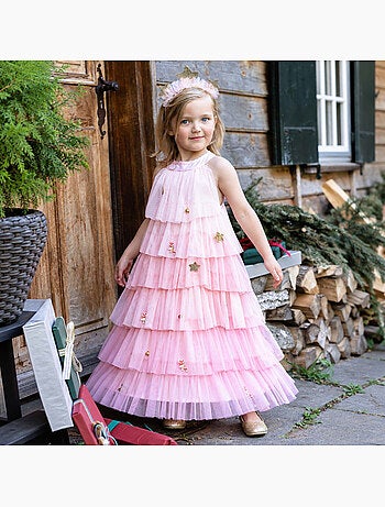 Roupa de princesa de natal para criança | great pretenders
