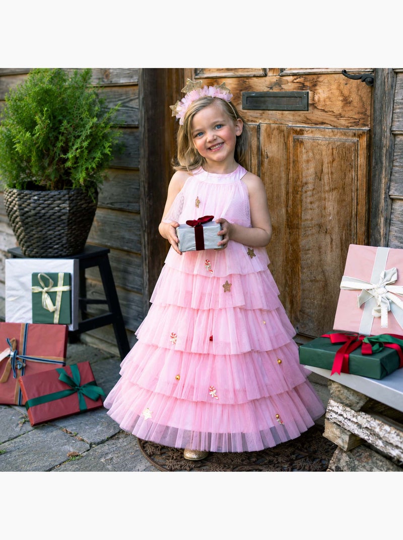 Roupa de princesa de natal para criança | great pretenders Rosa - Kiabi
