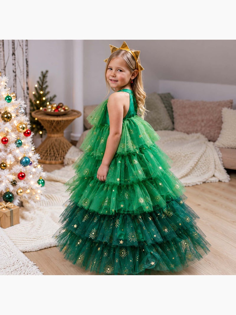 Roupa de princesa de natal para criança | great pretenders Verde - Kiabi