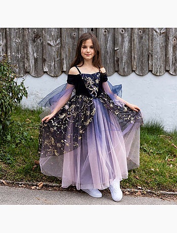 Roupa infantil vestido de princesa fada das estrelas | great pretenders
