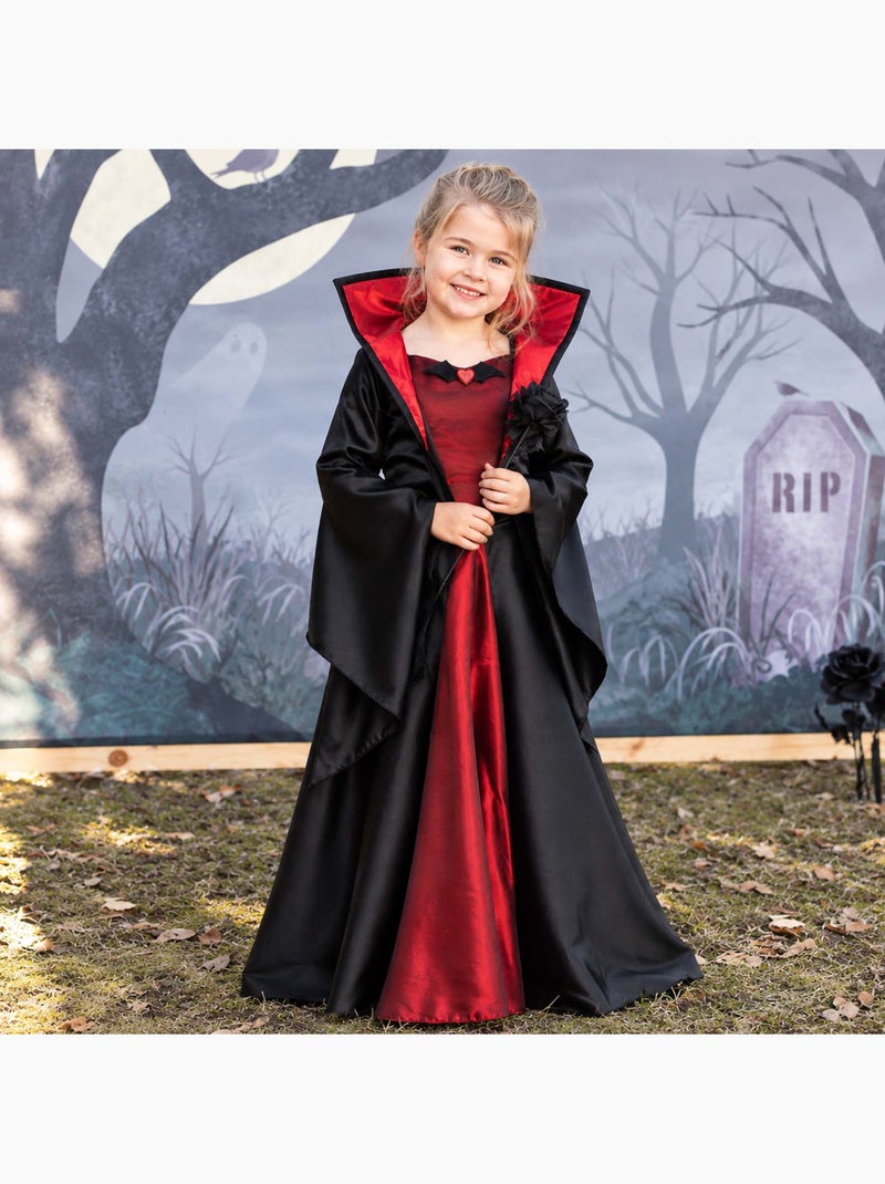 Roupa infantil vestido de princesa vampira | great pretenders Preto - Kiabi