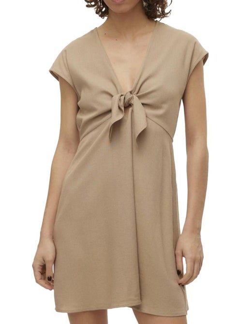 Roupão Bege Vero Moda Mymilo para Mulher - Kiabi Roupão Bege Vero Moda Mymilo para Mulher - Kiabi