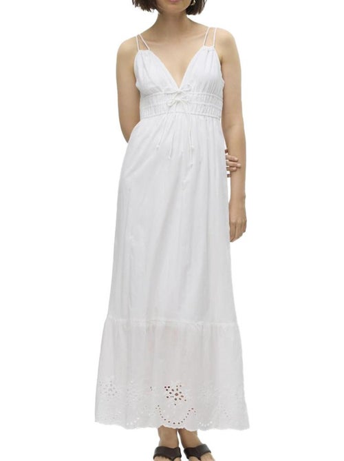 Roupão Branco para Mulher Vero Moda Gella - Kiabi Roupão Branco para Mulher Vero Moda Gella - Kiabi