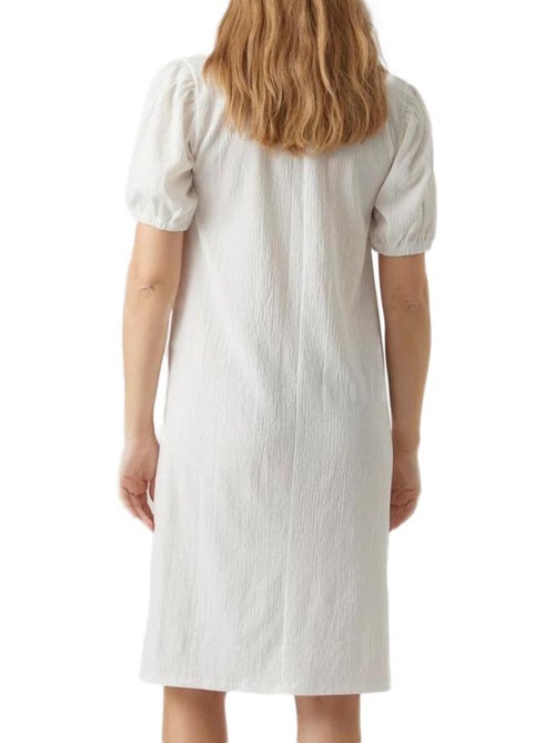 Roupão Branco Sólido Mamalicious Mylah para Mulher - Kiabi Roupão Branco Sólido Mamalicious Mylah para Mulher - Kiabi