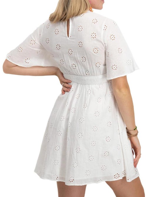 Roupão Branco Vero Moda para Mulher - Kiabi Roupão Branco Vero Moda para Mulher - Kiabi