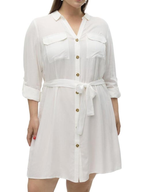 Roupão branco vero moda vmbumpy para mulher - Kiabi