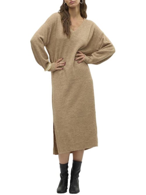 Roupão de Banho Feminino Castanho Vero Moda Jupiter - Kiabi Roupão de Banho Feminino Castanho Vero Moda Jupiter - Kiabi